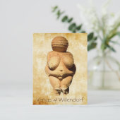 Venus of Willendorf Ancient Art Briefkaart (Staand voorkant)