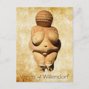 Venus of Willendorf Ancient Art Briefkaart