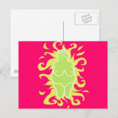 Venus of Willendorf Briefkaart (Voorkant / Achterkant)