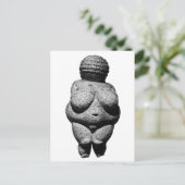 Venus of Willendorf Briefkaart (Staand voorkant)