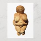 Venus of Willendorf Briefkaart (Voorkant)
