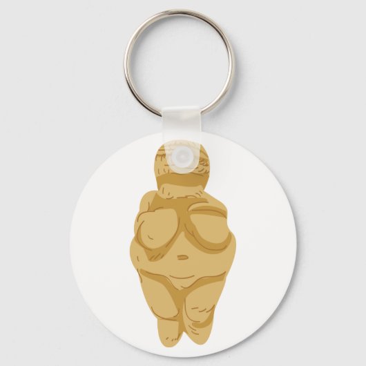 Venus of Willendorf Sleutelhanger (Voorkant)