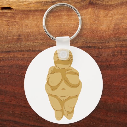 Venus of Willendorf Sleutelhanger (Voorkant)