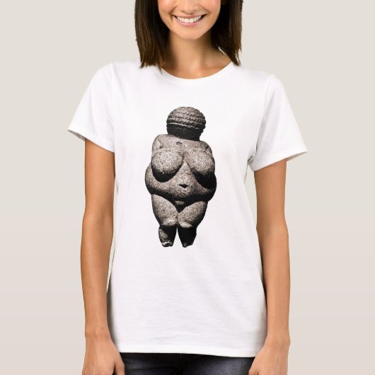 Venus of Willendorf T-shirt (Voorkant)