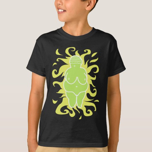 Venus of Willendorf T-shirt (Voorkant)