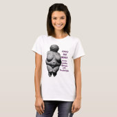 Venus of Willendorf T-shirt (Voorkant volledig)