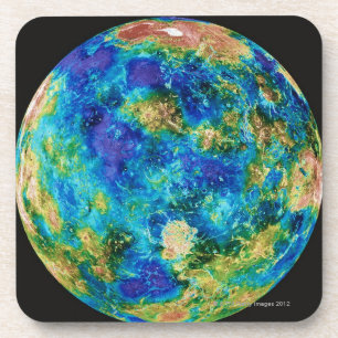 Venus onder valse kleur onderzetter
