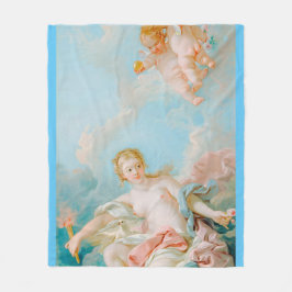 Venus op de golven door François Boucher Fleece Deken