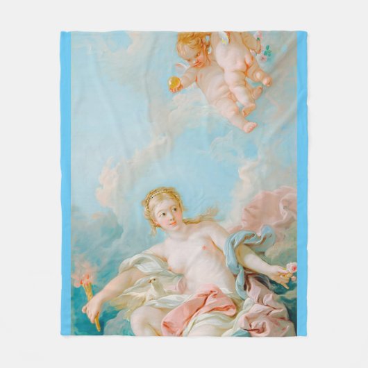 Venus op de golven door François Boucher Fleece Deken (Voorkant)
