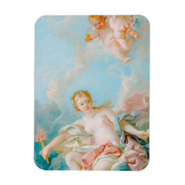 Venus op de golven door François Boucher Magneet