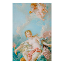 Venus op de golven door François Boucher