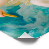 Venus op de golven door François Boucher Perfect Poster (Hoek)