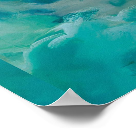 Venus op de golven door François Boucher Poster (Hoek)