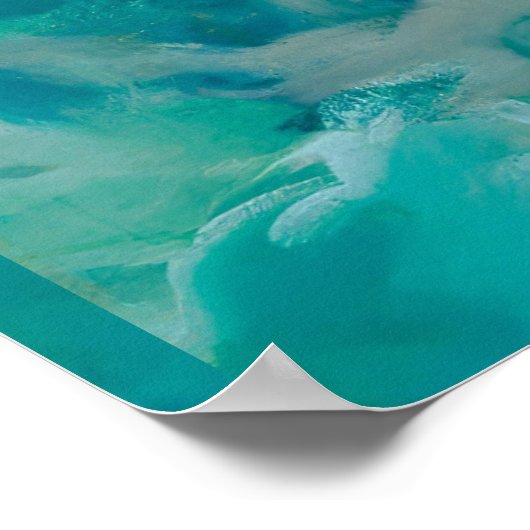 Venus op de golven door François Boucher Poster (Hoek)