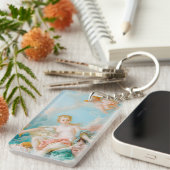 Venus op de golven door François Boucher Sleutelhanger (Voorkant Rechts)