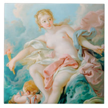 Venus op de golven door François Boucher