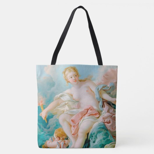 Venus op de golven door François Boucher Tote Bag (Voorkant)