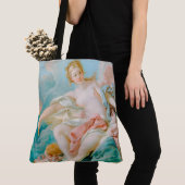Venus op de golven door François Boucher Tote Bag (Dichtbij)