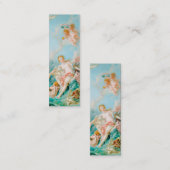 Venus op de golven door het Bladwijzer van Françoi Mini Visitekaartje (Voorkant / Achterkant)