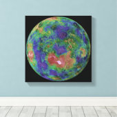 Venus op de Noordpool Canvas Afdruk (Insitu (Houten vloer))