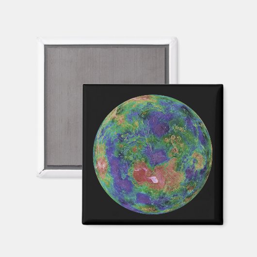 Venus op de Noordpool Magneet (Voorkant / Achterkant)