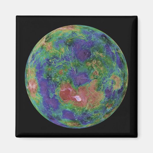 Venus op de Noordpool Magneet (Voorkant)