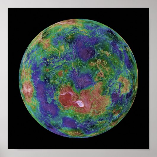 Venus op de Noordpool Poster (Voorkant)