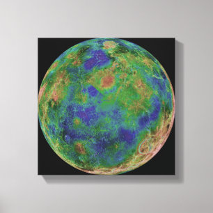 Venus op de zuidpool canvas afdruk