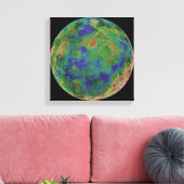 Venus op de zuidpool canvas afdruk (Insitu (Woonkamer))