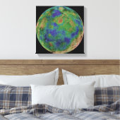 Venus op de zuidpool canvas afdruk (Insitu (Slaapkamer))