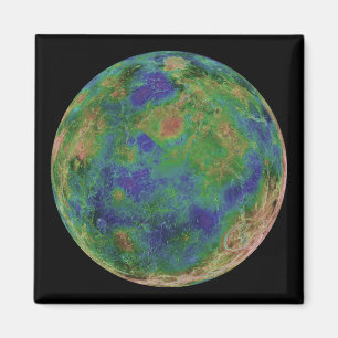 Venus op de zuidpool magneet