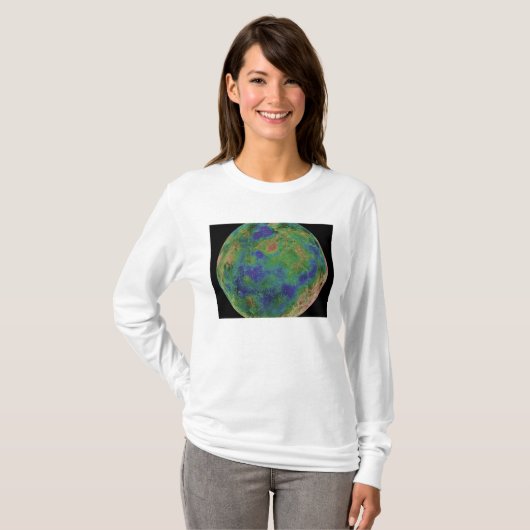 Venus op de zuidpool t-shirt (Voorkant volledig)