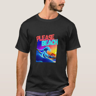 Venus op het strand van Please T-shirt
