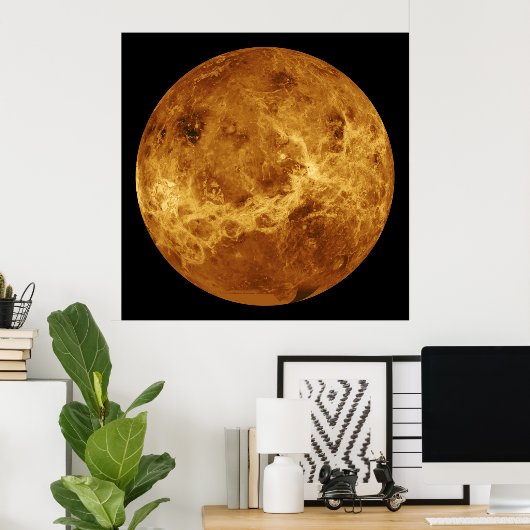 Venus - Oppervlak Poster (Thuiskantoor)