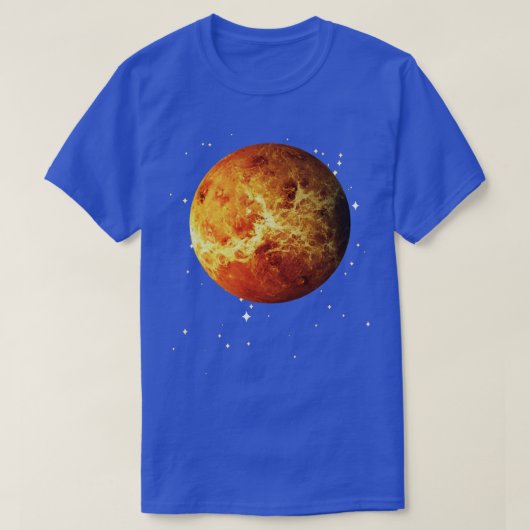Venus Planeet Zonnestelsel Astronoom Astronomie Sp T-shirt (Design voorkant)