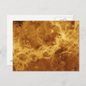 Venus Planet Foto Briefkaart (Voorkant / Achterkant)