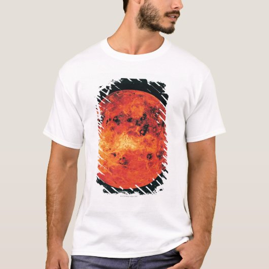 Venus, Radar Map T-shirt (Voorkant)