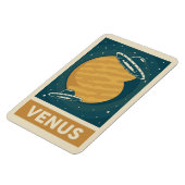 Venus Retro Galaxy UFO Magneet (Linkerzijde)