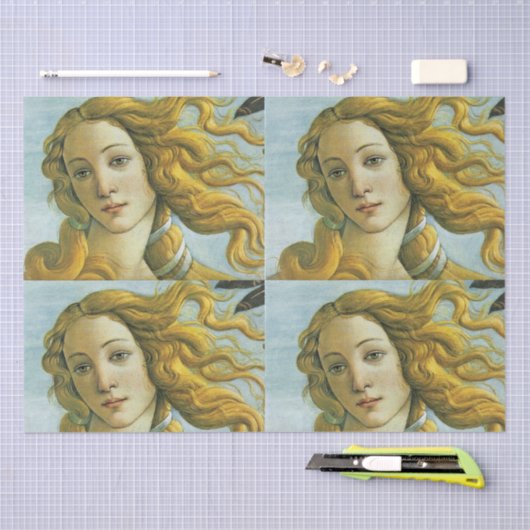 Venus * Sandro Botticelli Weefselpapier Tissuepapier (Craft)