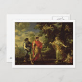 Venus schijnend naar Aeneas als Huntress, c.1635 ( Briefkaart (Voorkant / Achterkant)