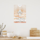 Venus  Space Travel Poster (Keuken)