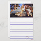 Venus Stationery Briefpapier (Voorkant / Achterkant)