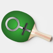 Venus-symbool Tafeltennisbatje (Zijkant)