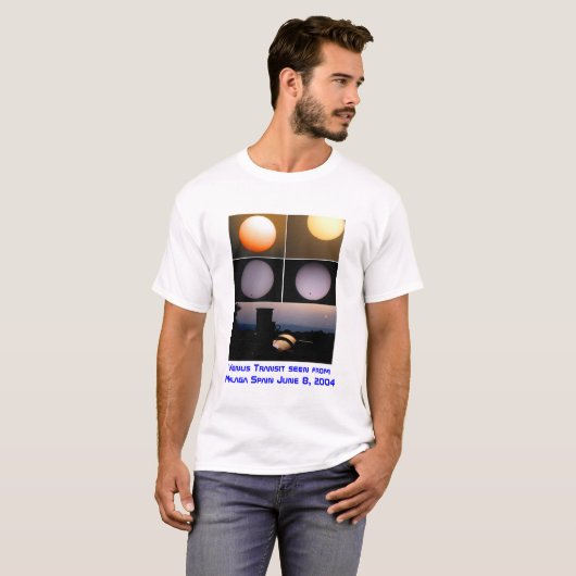 Venus Transit 2004 T-shirt (Voorkant volledig)