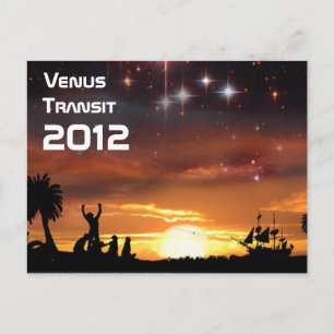 Venus Transit 2012 Briefkaart