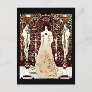 Venus tussen eindproducten briefkaart