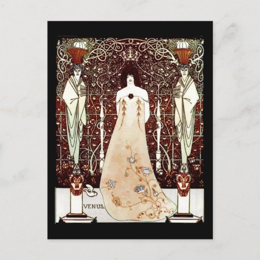 Venus tussen eindproducten briefkaart (Voorkant)