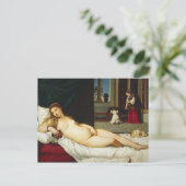 Venus Urbino van Titiaan Briefkaart (Staand voorkant)