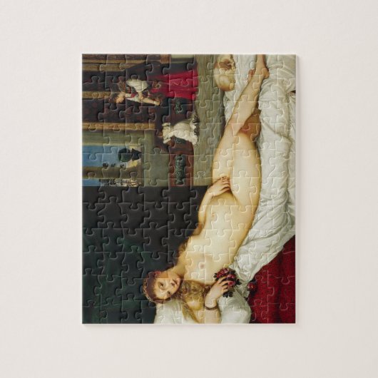 Venus Urbino van Titiaan Legpuzzel (Verticaal)