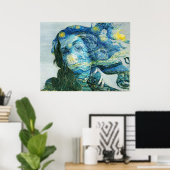 Venus Van Gogh Poster (Thuiskantoor)